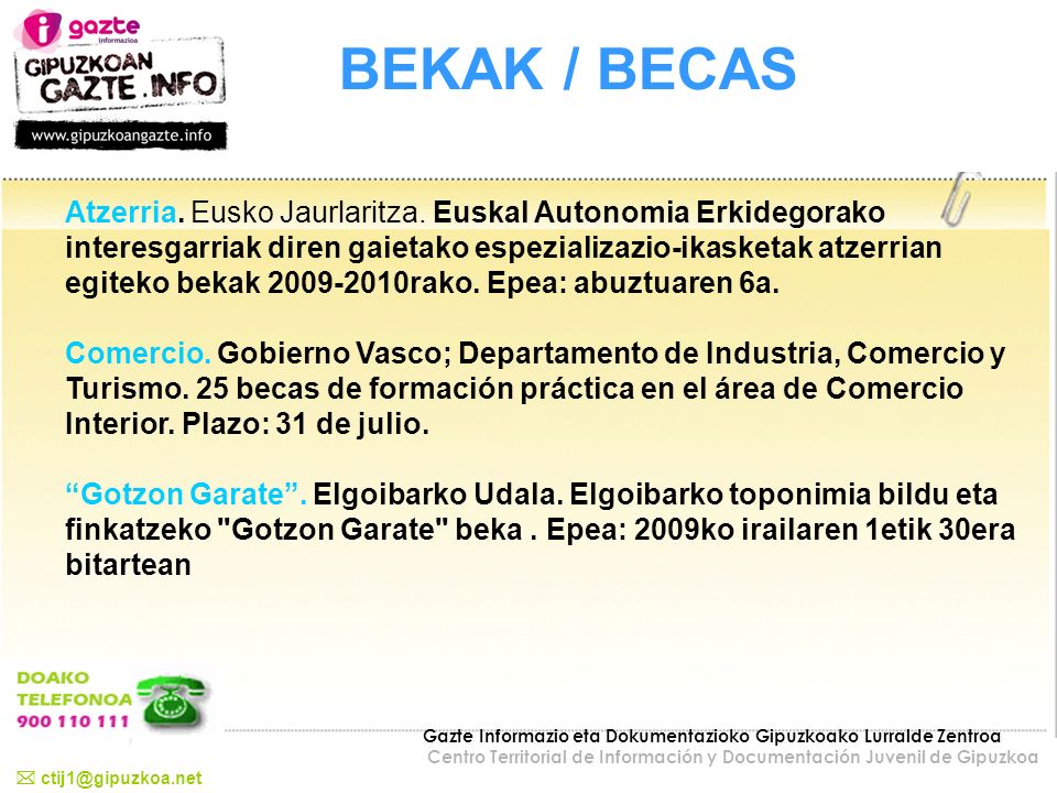 BEKAK / BECAS