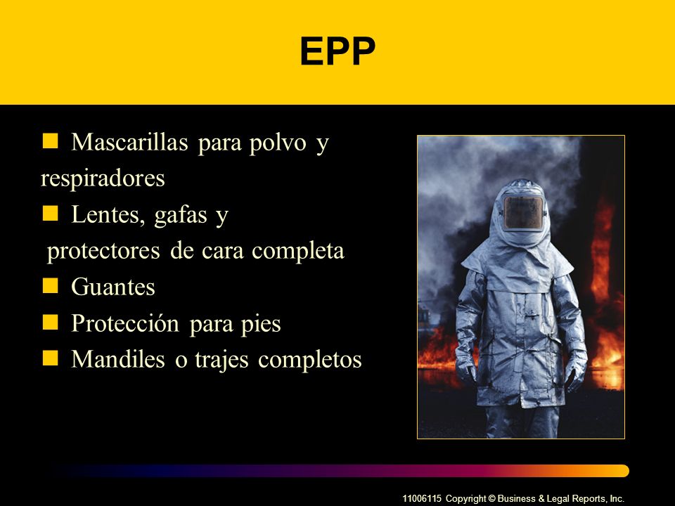 EPP Mascarillas para polvo y respiradores Lentes, gafas y