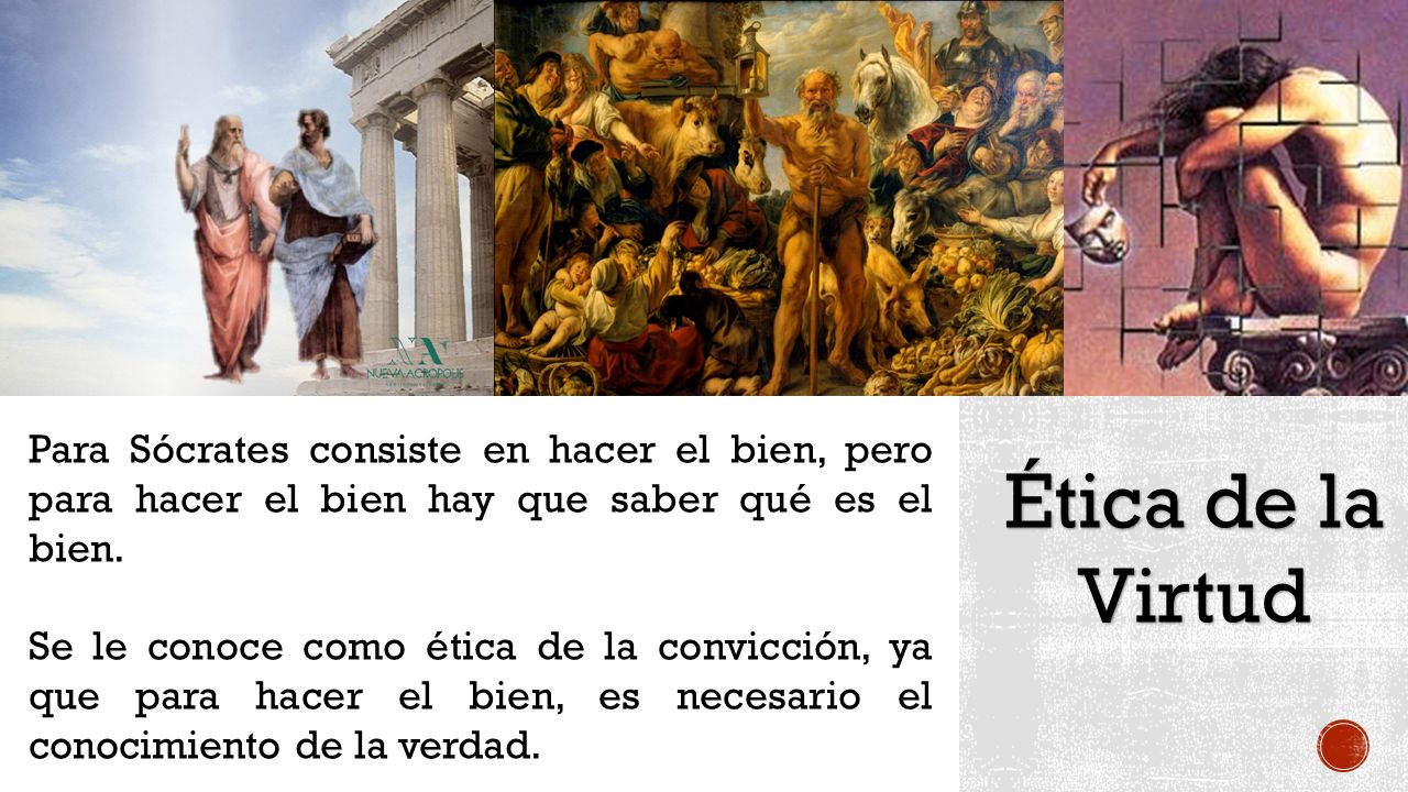 Para Sócrates consiste en hacer el bien, pero para hacer el bien hay que saber qué es el bien.