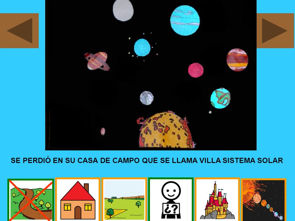 SE PERDIÓ EN SU CASA DE CAMPO QUE SE LLAMA VILLA SISTEMA SOLAR