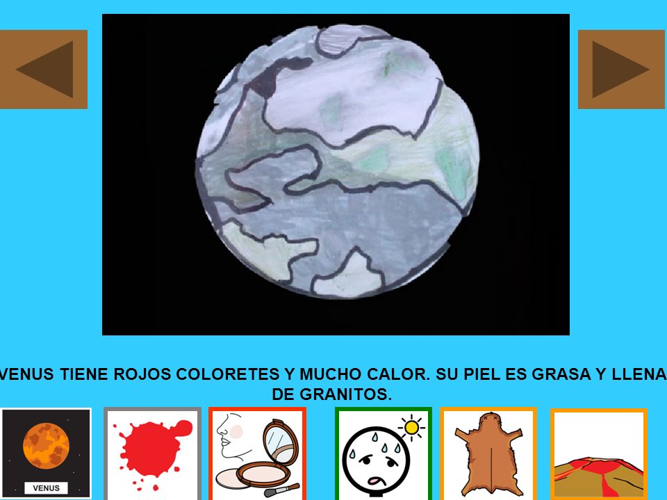 VENUS TIENE ROJOS COLORETES Y MUCHO CALOR