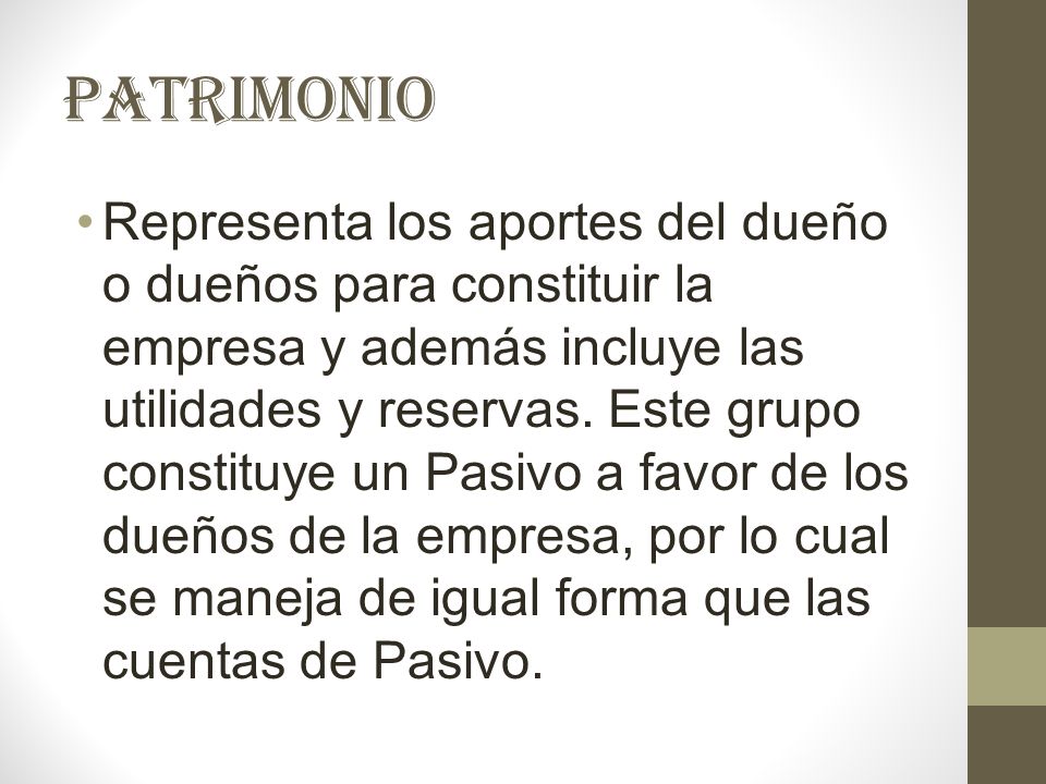 PATRIMONIO