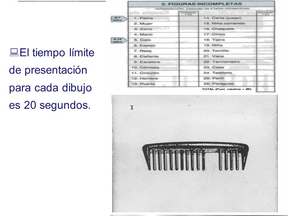El tiempo límite de presentación para cada dibujo es 20 segundos.