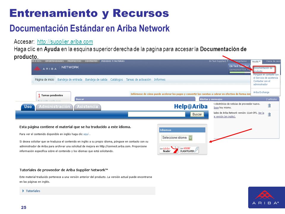 Entrenamiento y Recursos