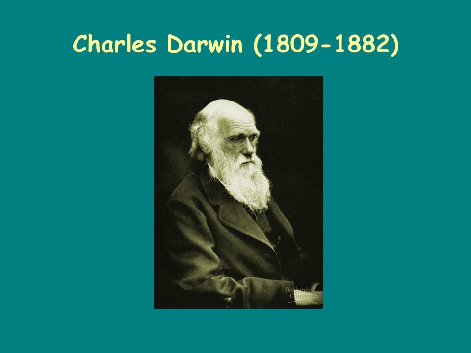 Charles Darwin (1809‑1882)
