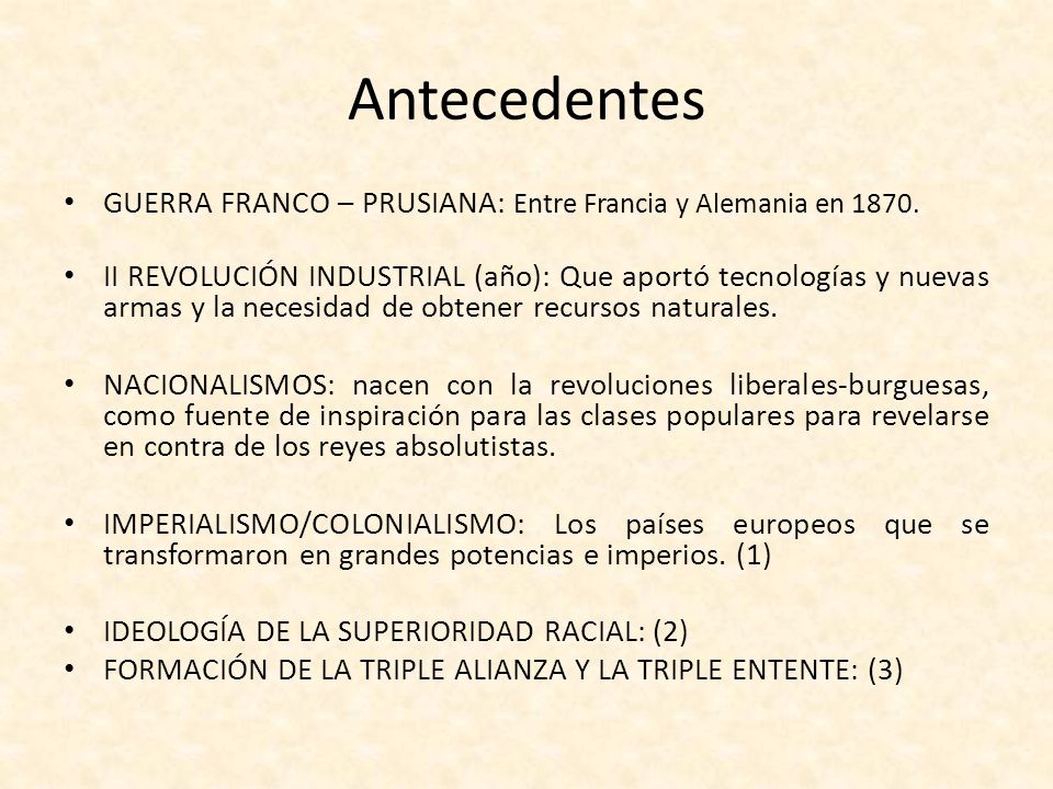 Antecedentes GUERRA FRANCO – PRUSIANA: Entre Francia y Alemania en