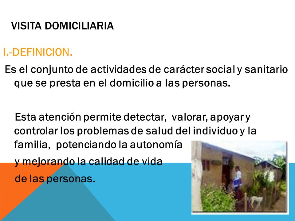 y mejorando la calidad de vida de las personas.
