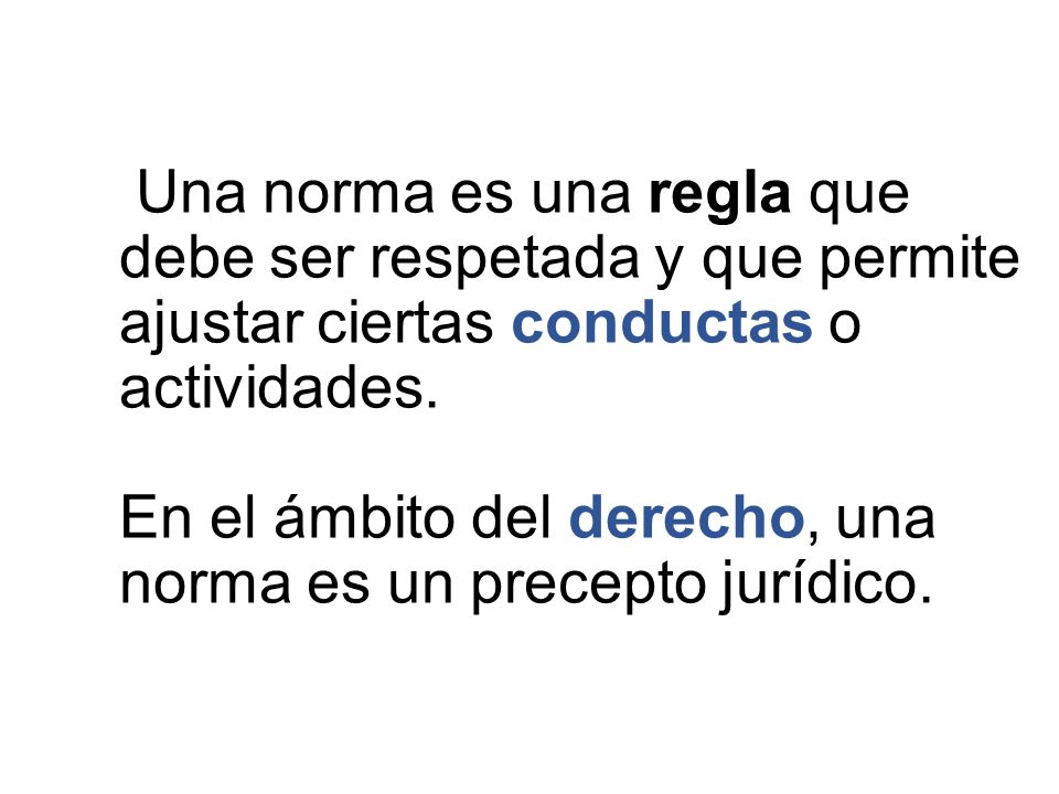 Norma es un término que proviene del latín y significa escuadra
