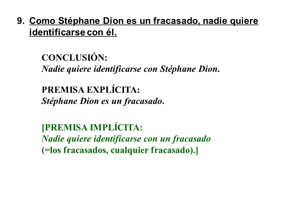 Como Stéphane Dion es un fracasado, nadie quiere identificarse con él.