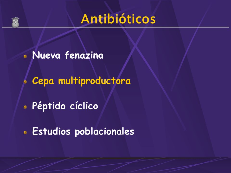 Antibióticos Nueva fenazina Cepa multiproductora Péptido cíclico
