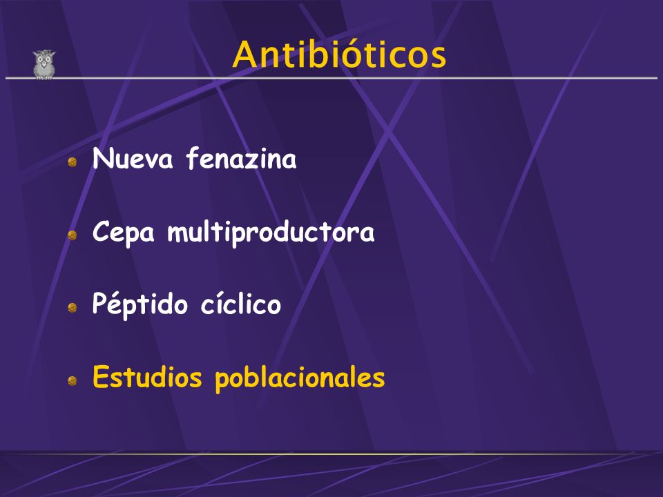Antibióticos Nueva fenazina Cepa multiproductora Péptido cíclico