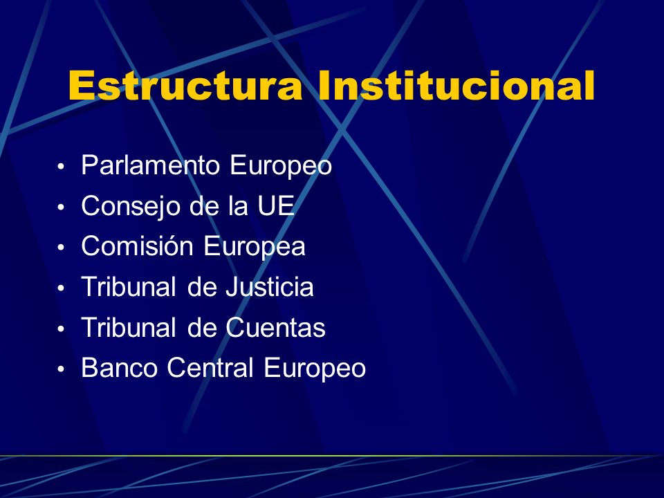 Estructura Institucional