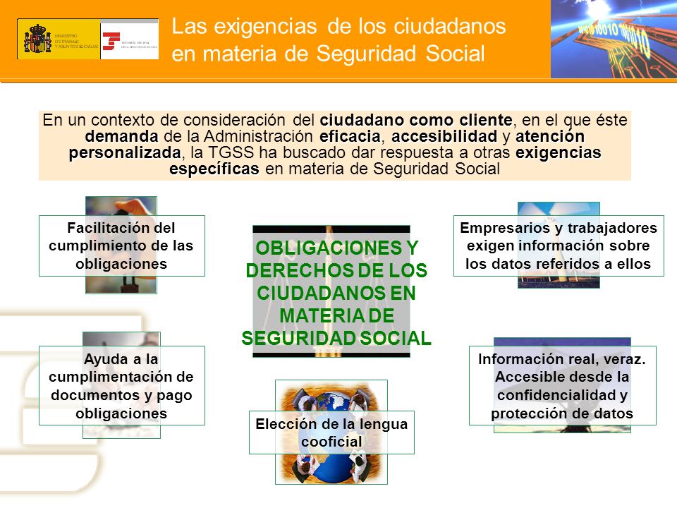 Las exigencias de los ciudadanos en materia de Seguridad Social