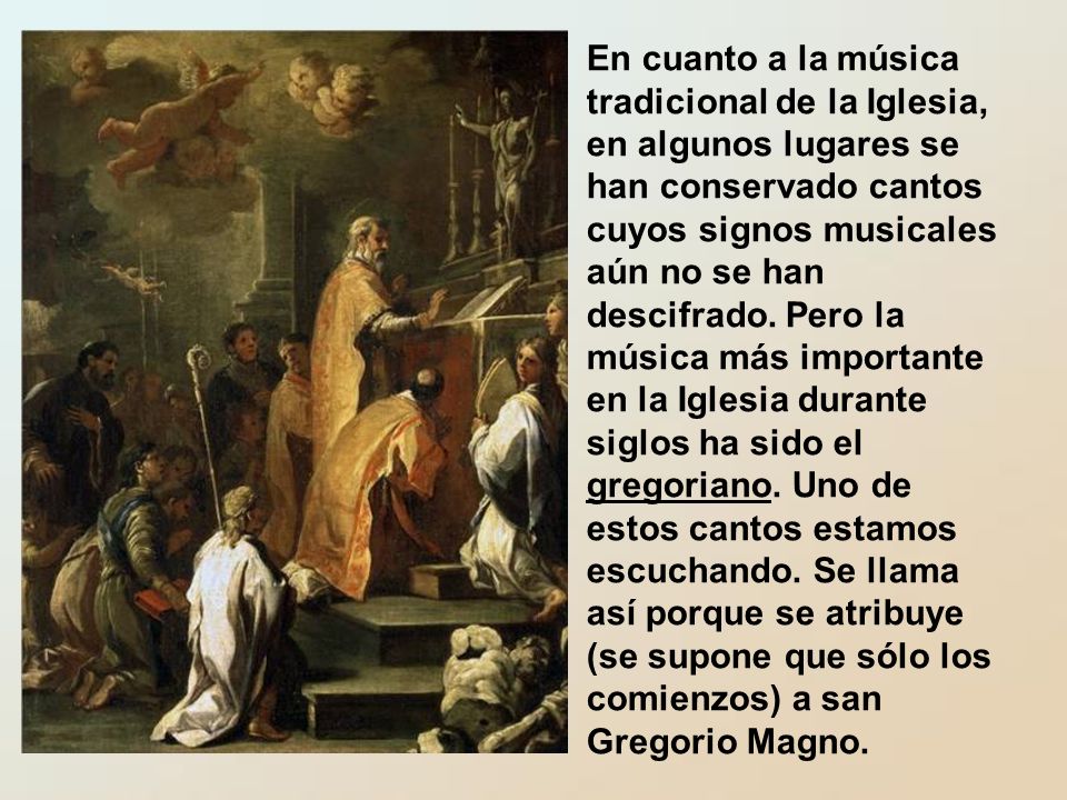 En cuanto a la música tradicional de la Iglesia, en algunos lugares se han conservado cantos cuyos signos musicales aún no se han descifrado.