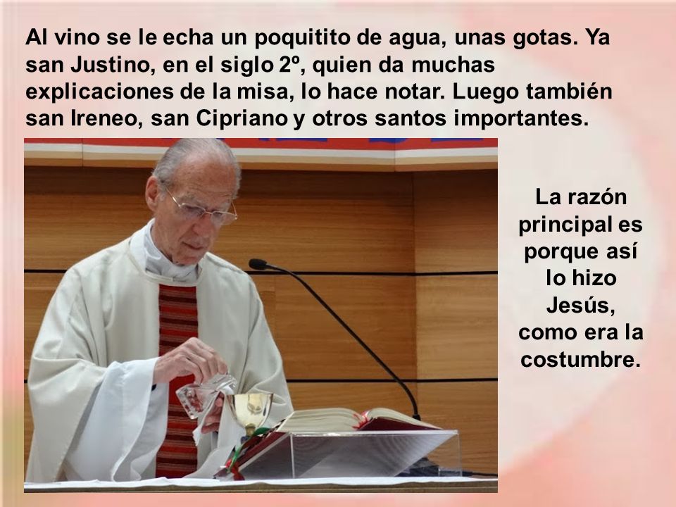 La razón principal es porque así lo hizo Jesús, como era la costumbre.