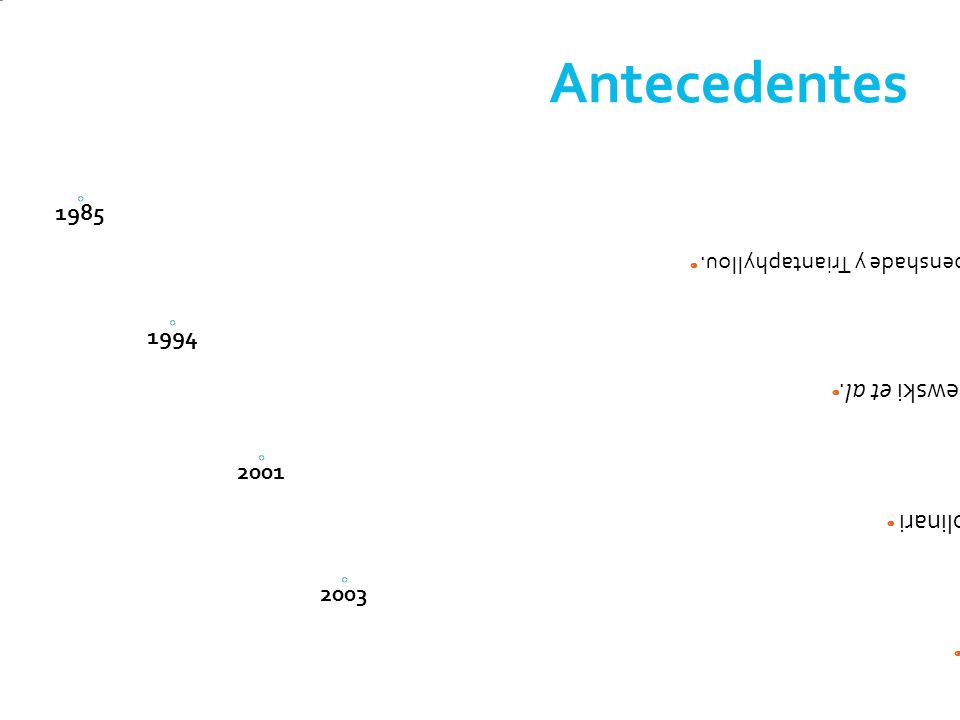Antecedentes Uso de fenotipos enzimáticos para la identificación de especies de Meloidogyne. Esbenshade y Triantaphyllou.