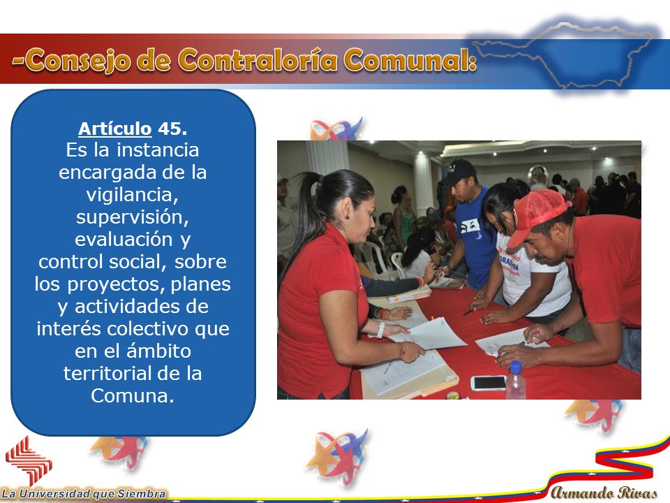 -Consejo de Contraloría Comunal: