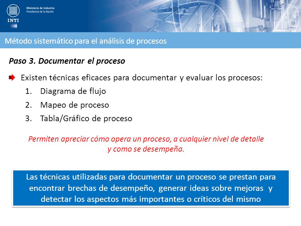Permiten apreciar cómo opera un proceso, a cualquier nivel de detalle