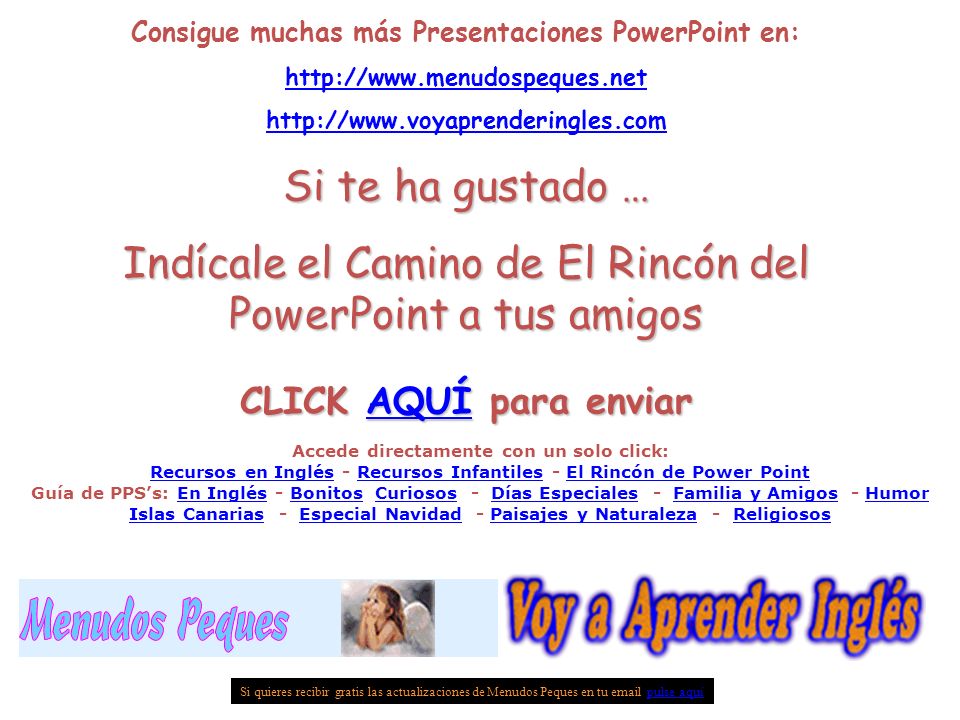 Indícale el Camino de El Rincón del PowerPoint a tus amigos