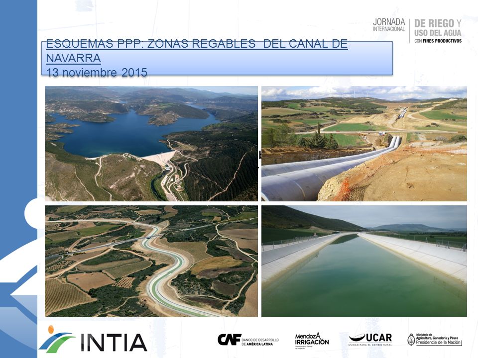 ESQUEMAS PPP: ZONAS REGABLES DEL CANAL DE NAVARRA 13 noviembre 2015