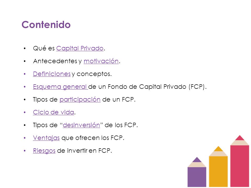 Qué es Capital Privado. Antecedentes y motivación. Definiciones y conceptos. Esquema general de un Fondo de Capital Privado (FCP).