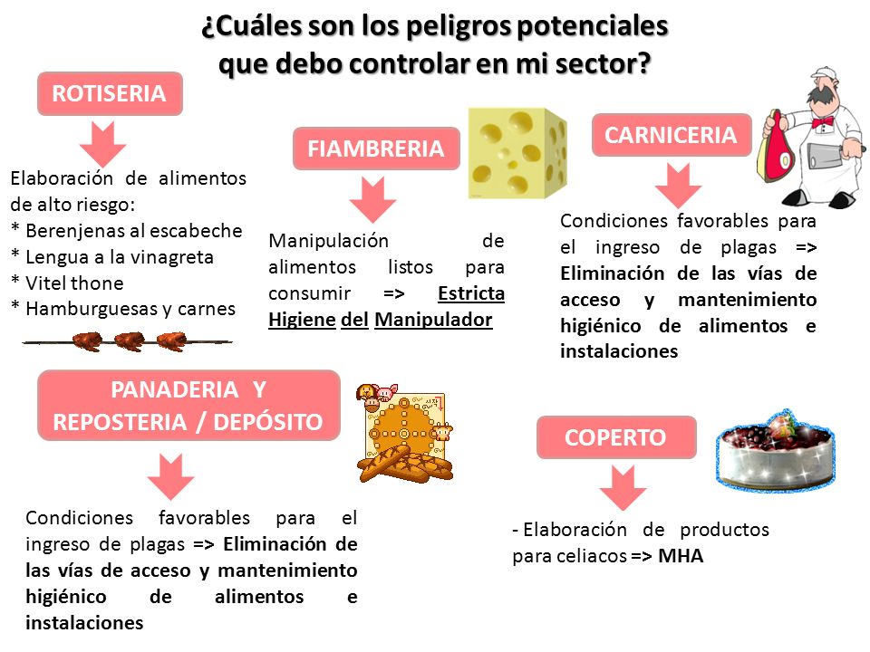 ¿Cuáles son los peligros potenciales que debo controlar en mi sector