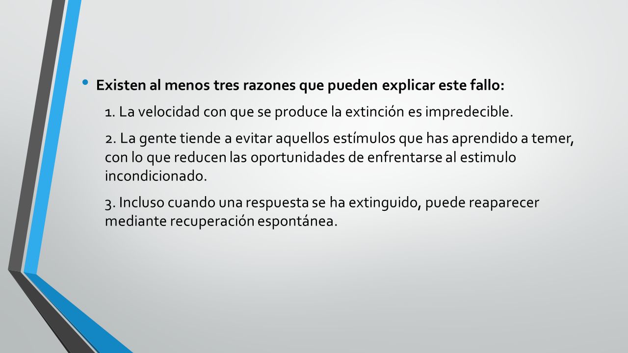 Existen al menos tres razones que pueden explicar este fallo: