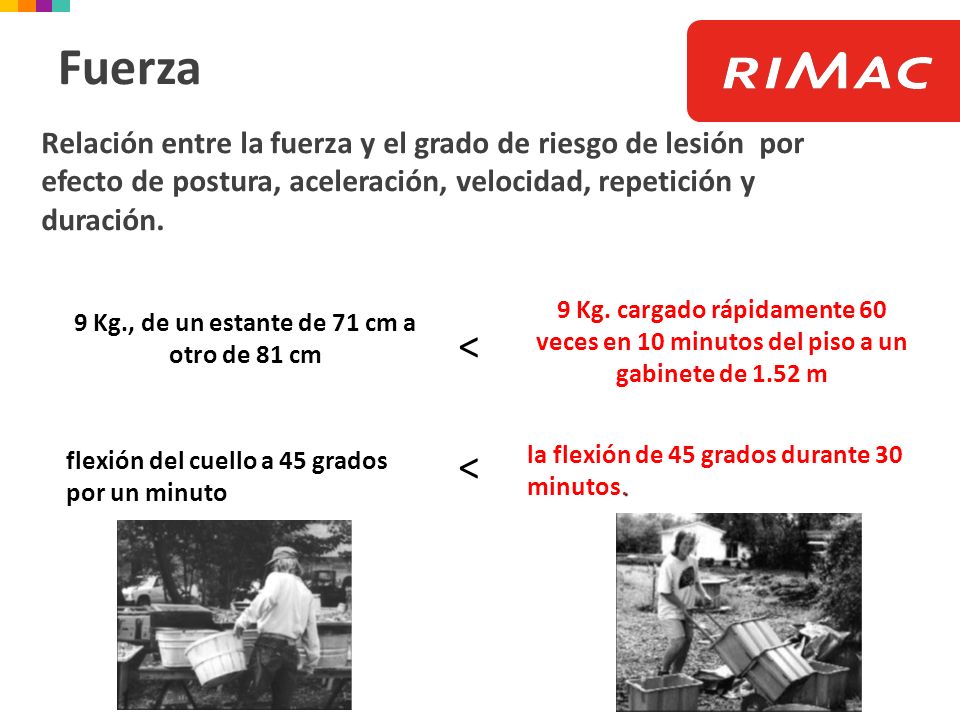 9 Kg., de un estante de 71 cm a otro de 81 cm