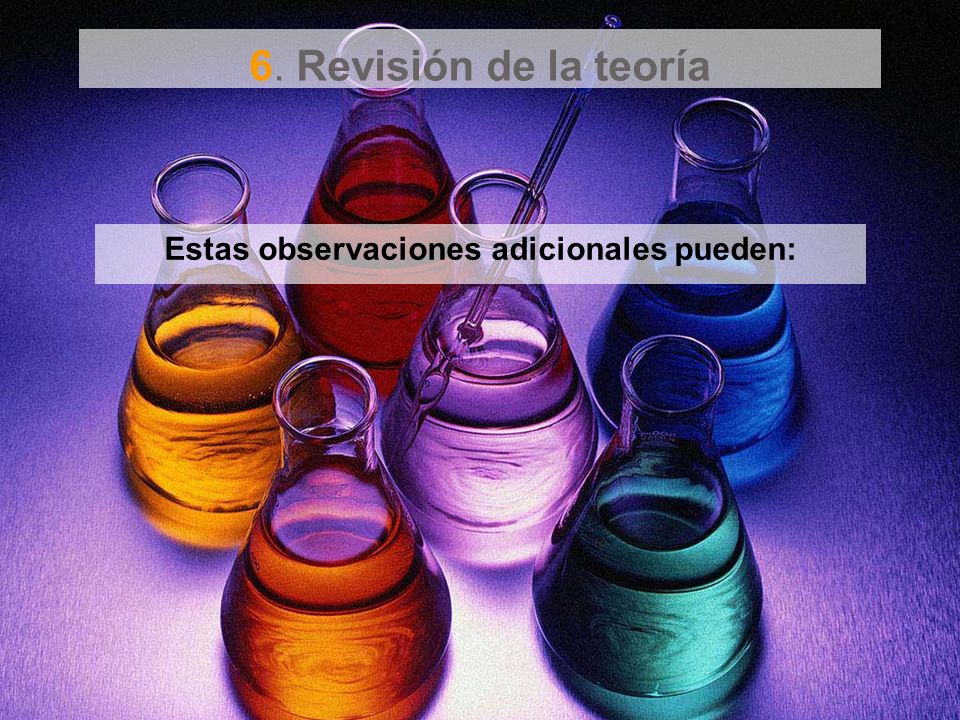 Estas observaciones adicionales pueden: