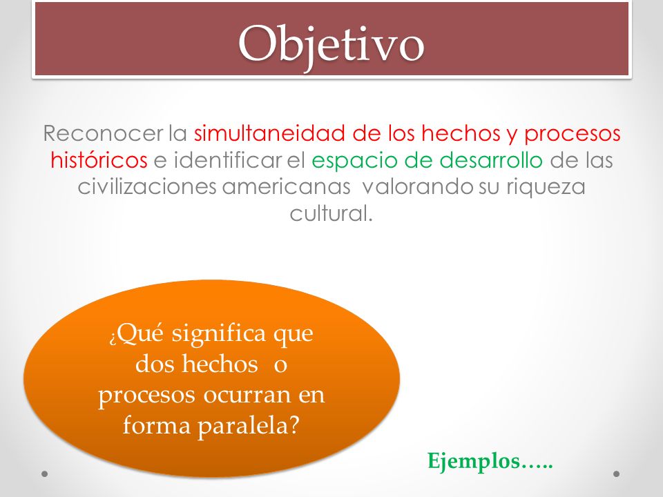 ¿Qué significa que dos hechos o procesos ocurran en forma paralela