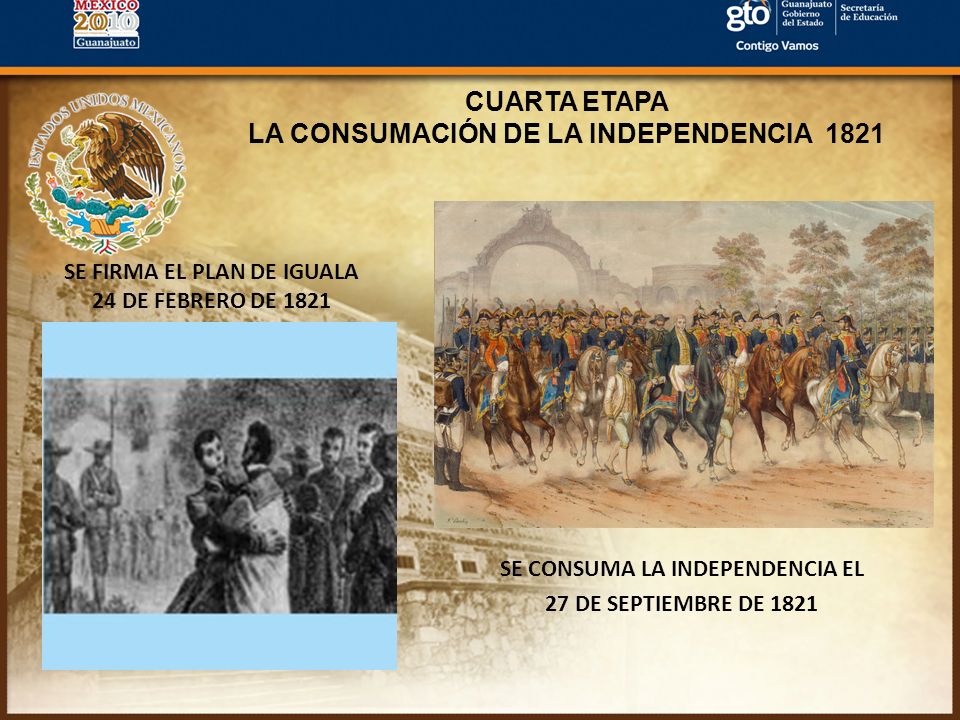 SE FIRMA EL PLAN DE IGUALA 24 DE FEBRERO DE 1821