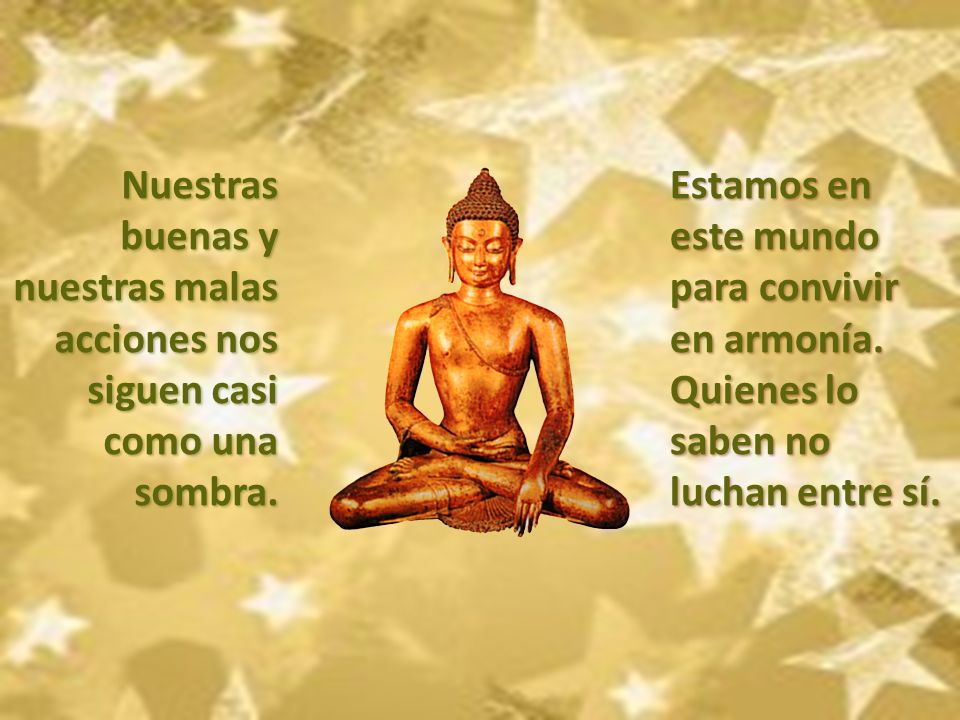 Nuestras buenas y nuestras malas acciones nos siguen casi como una sombra.