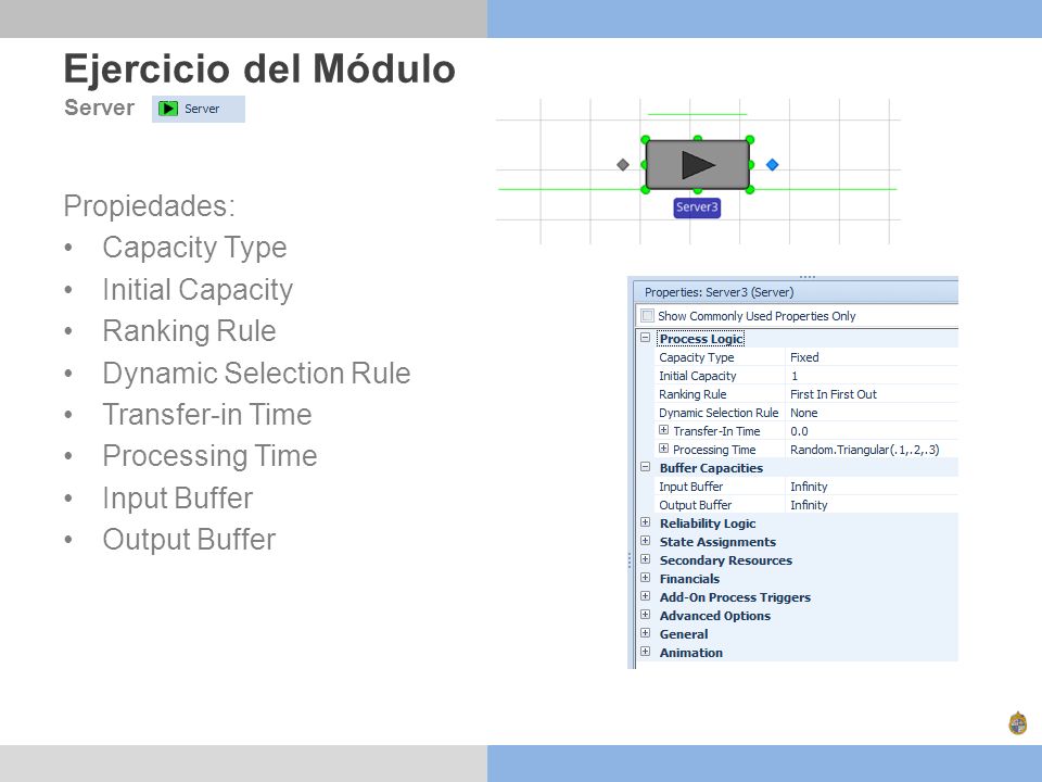 Ejercicio del Módulo Propiedades: Capacity Type Initial Capacity