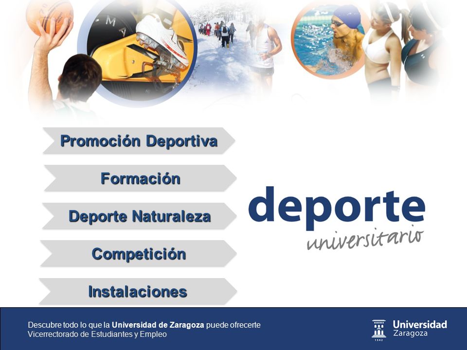 TAREAS Promoción Deportiva Formación Deporte Naturaleza Competición