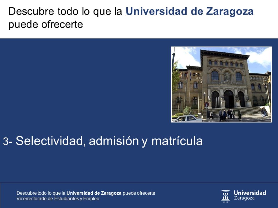 Descubre todo lo que la Universidad de Zaragoza puede ofrecerte