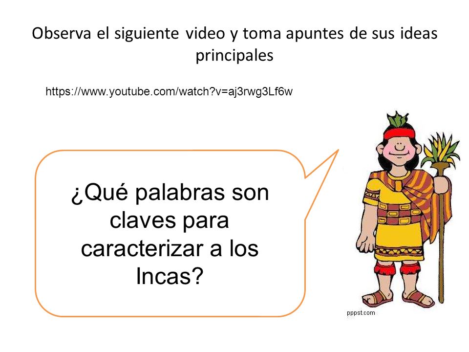 Observa el siguiente video y toma apuntes de sus ideas principales