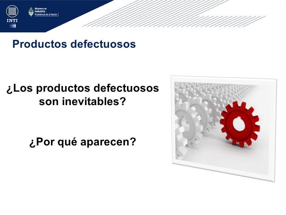 ¿Los productos defectuosos son inevitables