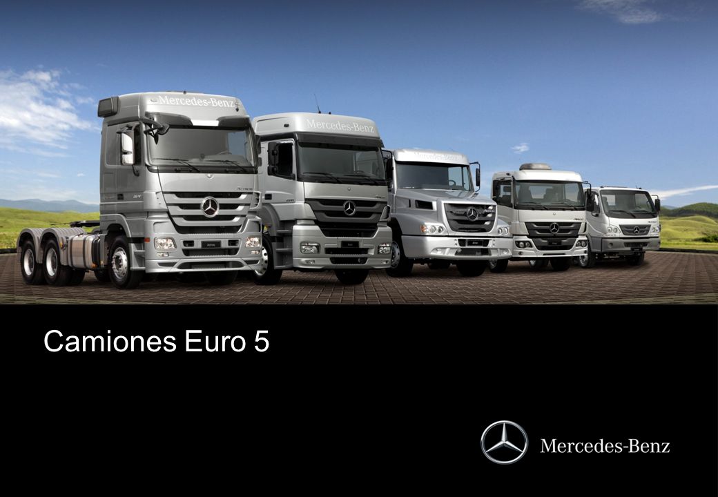 Camiones Euro 5 Presentation title in CorpoS Regular 9 pt | Department | Date