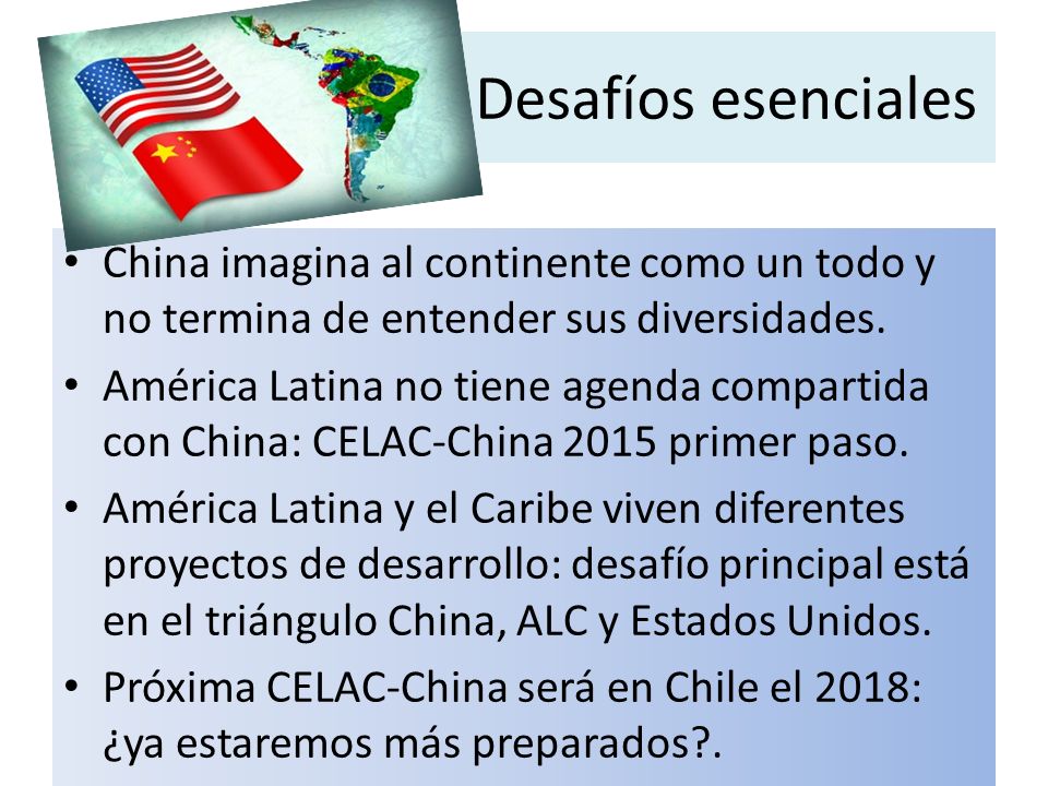 Desafíos esenciales China imagina al continente como un todo y no termina de entender sus diversidades.
