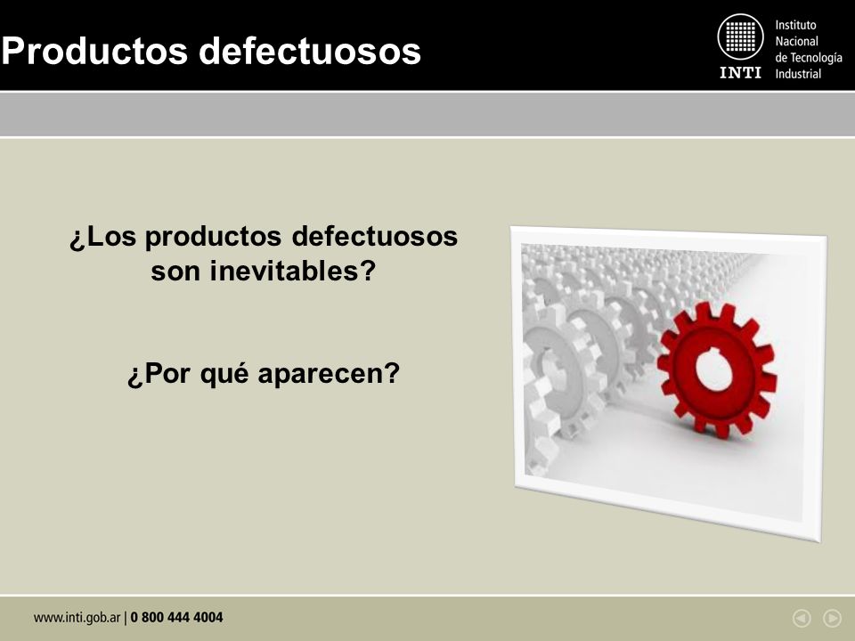 ¿Los productos defectuosos son inevitables