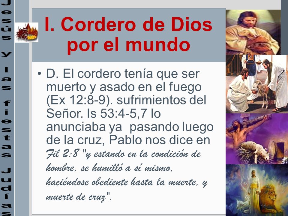 I. Cordero de Dios por el mundo