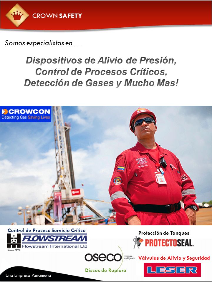x-ret CROWN SAFETY. Excelencia Calidad Representaciones Tecnicas. Rif: J Somos especialistas en …