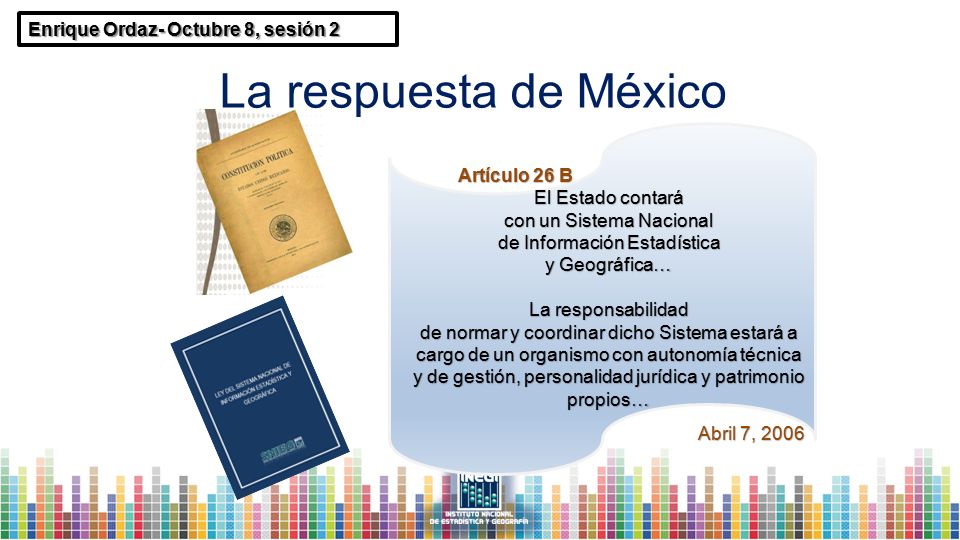 La respuesta de México Enrique Ordaz- Octubre 8, sesión 2