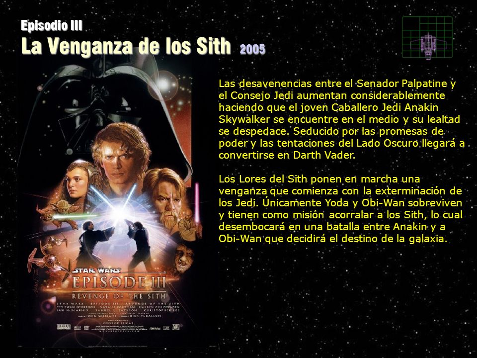 Episodio III La Venganza de los Sith 2005