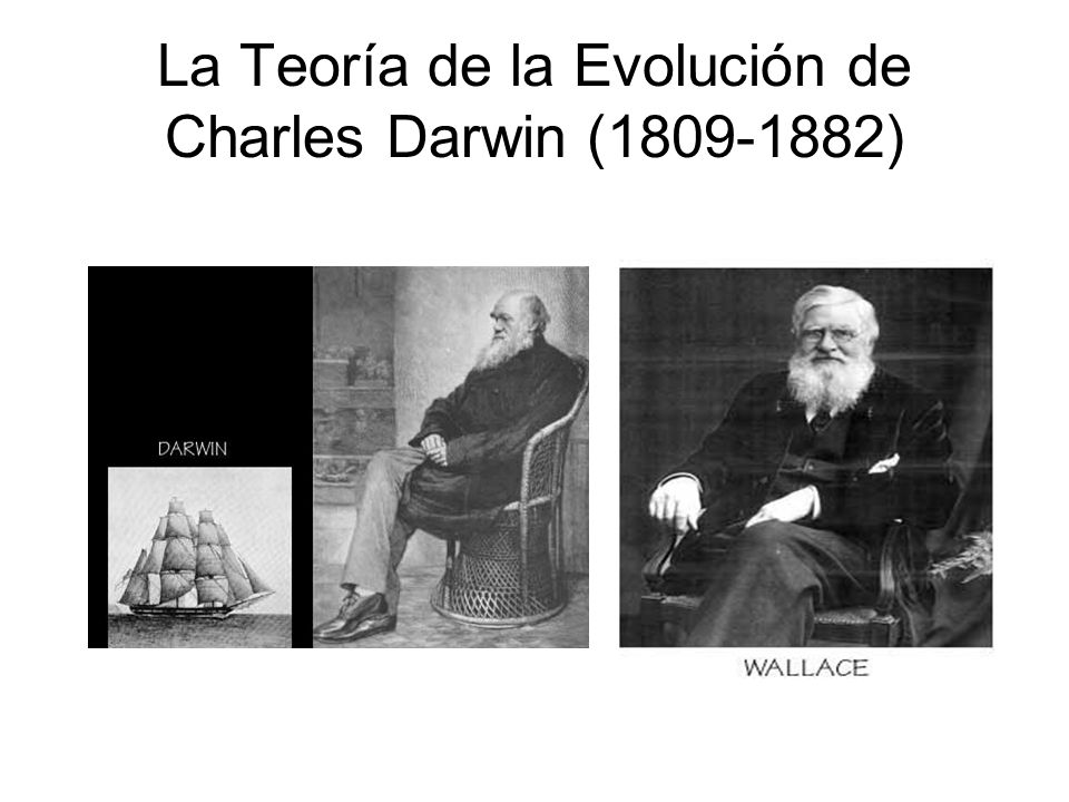 La Teoría de la Evolución de Charles Darwin ( )