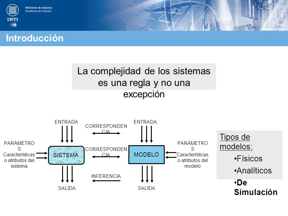 La complejidad de los sistemas es una regla y no una excepción