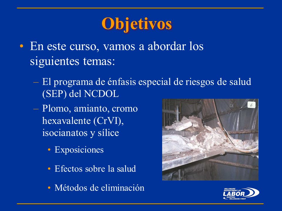 Objetivos En este curso, vamos a abordar los siguientes temas: