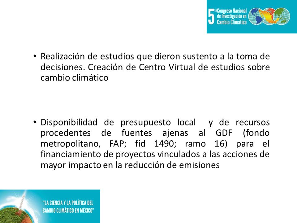 Realización de estudios que dieron sustento a la toma de decisiones