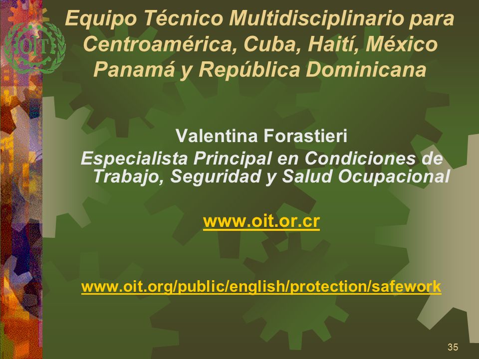 Equipo Técnico Multidisciplinario para Centroamérica, Cuba, Haití, México Panamá y República Dominicana