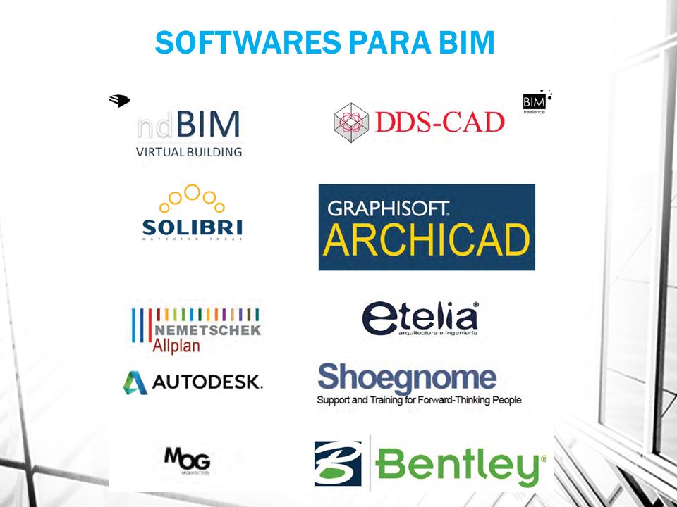 SOFTWARES PARA BIM
